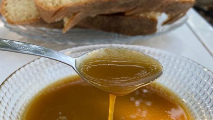 Kırkağaç kavunundan pekmez yapıldı