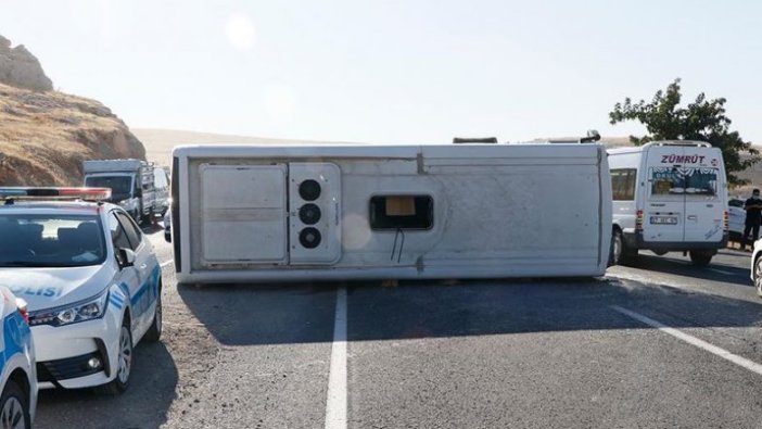 Şanlıurfa'da zincirleme trafik kazası: 14 yaralı