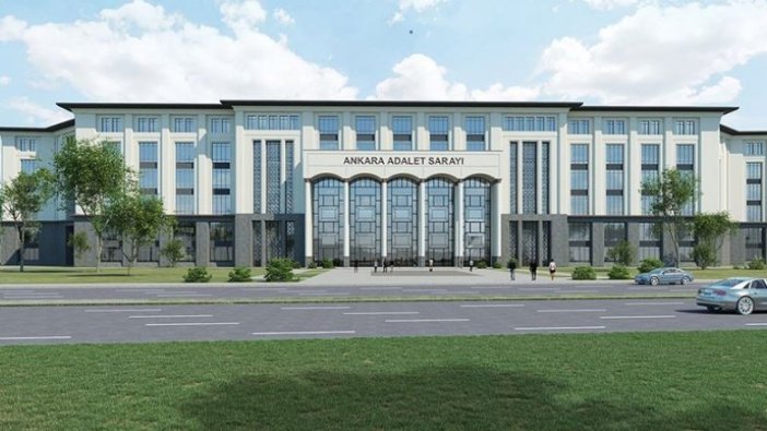 Adalet Bakanı Gül Ankara'ya yapılacak Adalet Sarayı'nın proje görsellerini ilk kez paylaştı