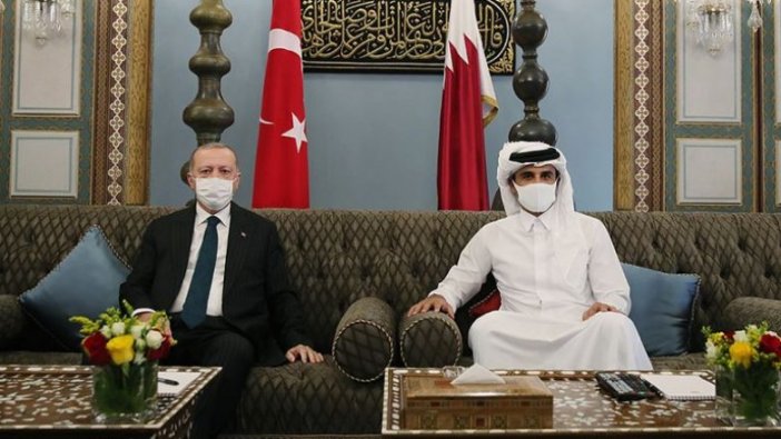 Cumhurbaşkanı Erdoğan Katar'da
