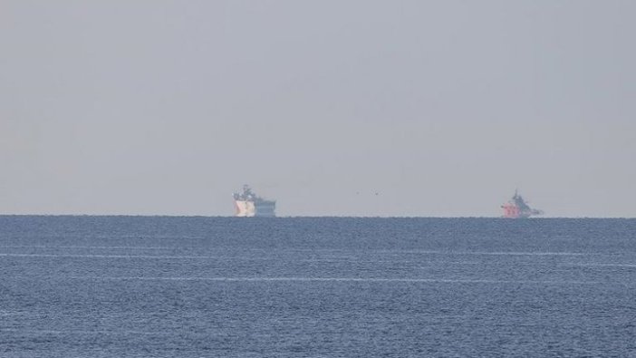 Oruç Reis gemisi Antalya Limanı'ndan ayrıldı