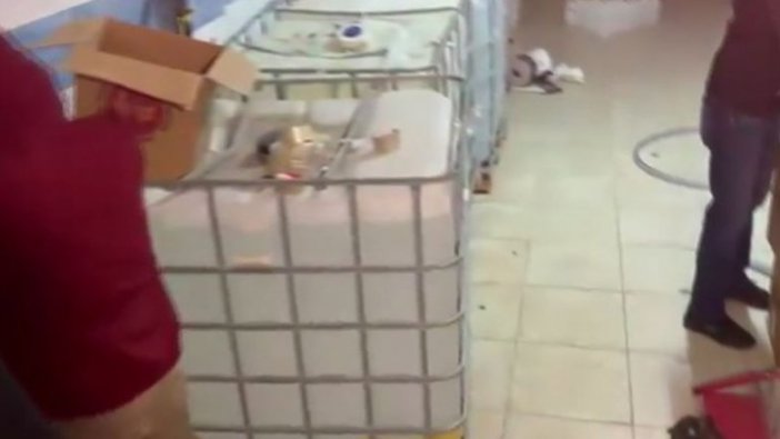 İstanbul'da 6 ton etil alkol ele geçirildi