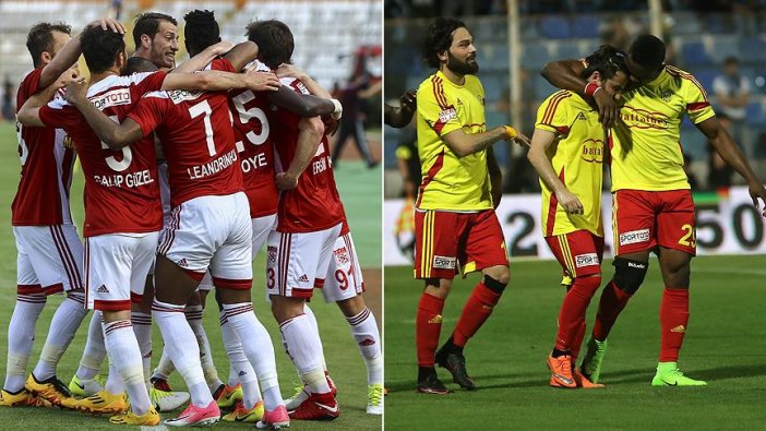 Sivasspor ve Evkur Yeni Malatyaspor Spor Toto Süper Lig'e çıkmayı garantiledi