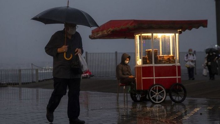 İstanbul'da aralıklı sağanak bekleniyor