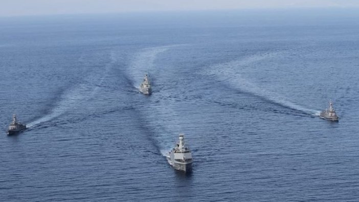 Doğu Akdeniz'de Turgutreis-5 Tatbikatı yapıldı