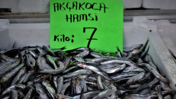 Kilosu 7 liraya düşen hamsiye büyük ilgi