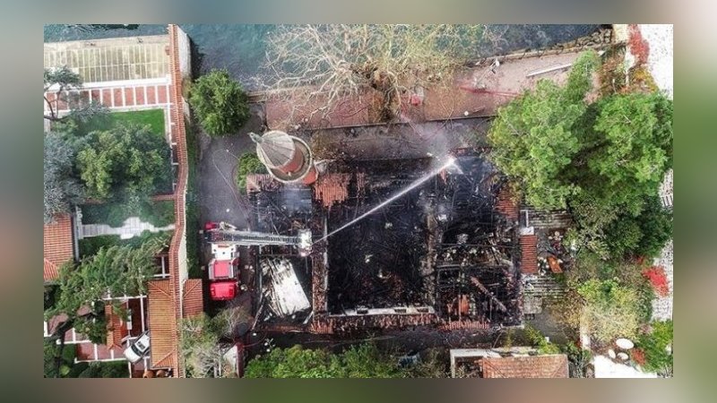 Vaniköy Camisi yangının nedeni belli oldu