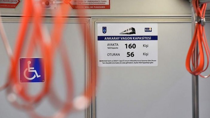 Başkentte toplu ulaşıma Kovid-19 düzenlemesi