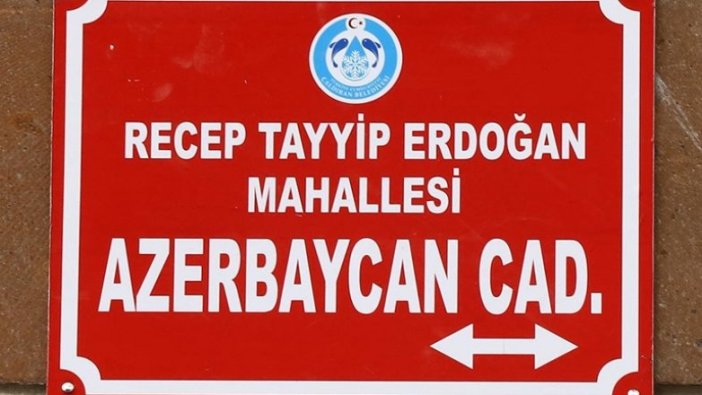 Van'da bir cadde ve sokağa 'Azerbaycan' ve 'Karabağ' isimleri verildi