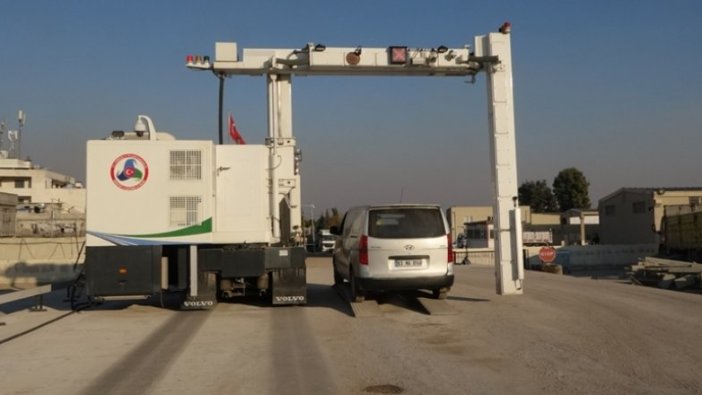 Akçakale Gümrük Kapısı'na x-ray tarama cihazı kuruldu