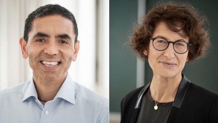 Financial Times'ın 'Yılın Kişisi Ödülü' Kovid-19 aşısını bulan Şahin ve Türeci'nin oldu
