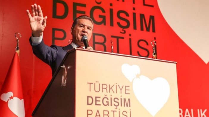 Mustafa Sarıgül partisi Türkiye Değişim Hareketi'nin logo ve müziğini basına tanıttı