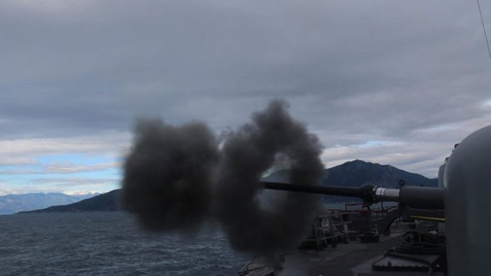 MSB: Doğu Akdeniz'de 'Fiili Silah Atış Eğitimleri' icra edildi