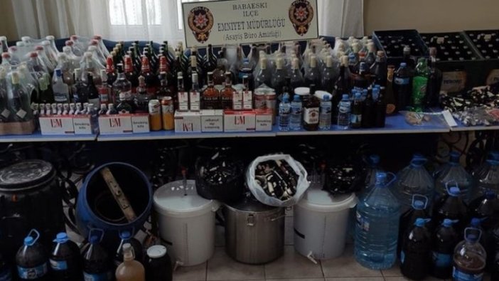 Trakya'da son bir haftada 6.5 ton sahte içki ele geçirildi