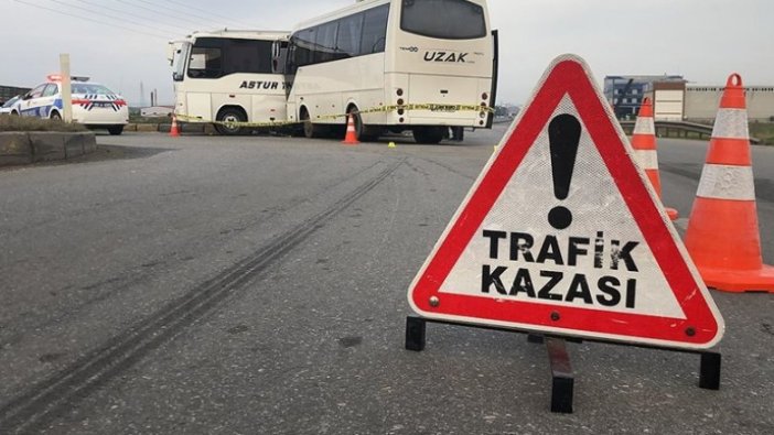 Tekirdağ'da işçi servislerinin çarpışması sonucu 19 kişi yaralandı