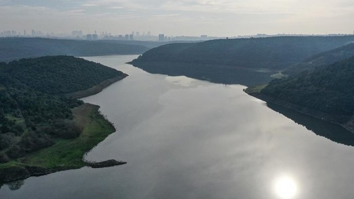 Yağışlarla İstanbul'un barajlarındaki doluluk oranı yüzde 5,5 arttı