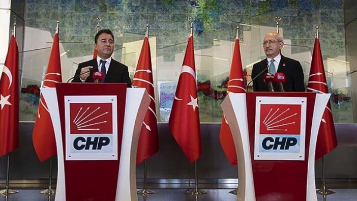 CHP Genel Başkanı Kemal Kılıçdaroğlu ve DEVA Partisi lideri Ali Babacan'dan ortak açıklama