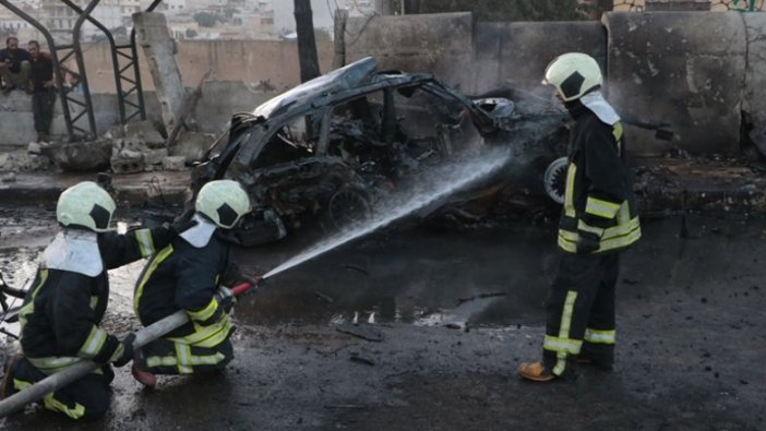 Afrin'de bombalı terör saldırısı