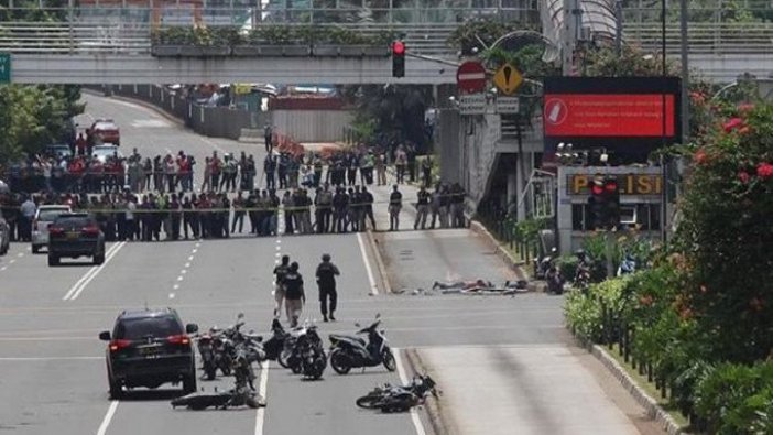 Endonezya'da patlama