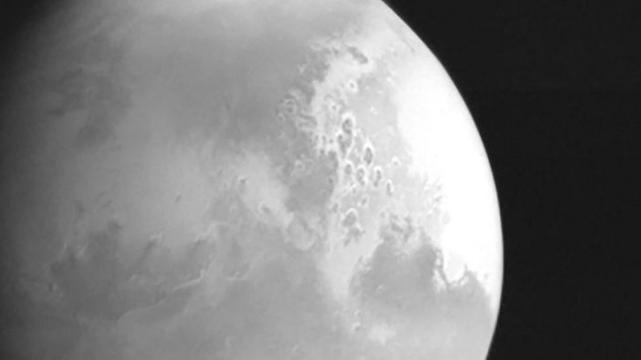 Çin'in Mars keşif uydusu Dünya'ya ilk görüntüsünü yolladı
