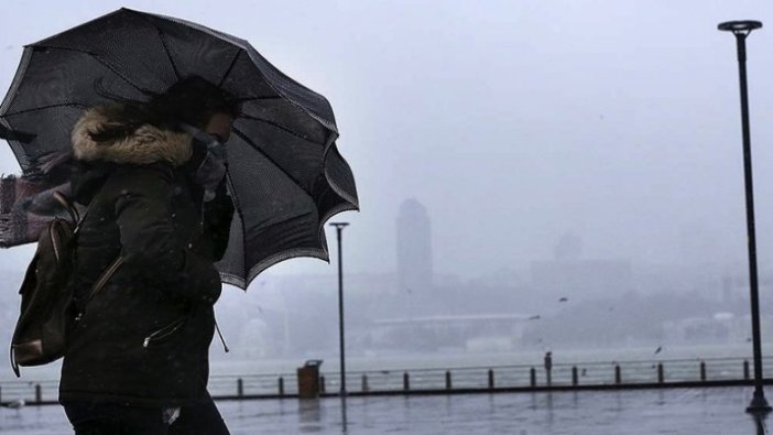 Meteorolojiden kuvvetli rüzgar ve fırtına uyarısı