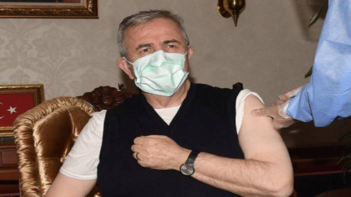 Mansur Yavaş korona aşısı oldu