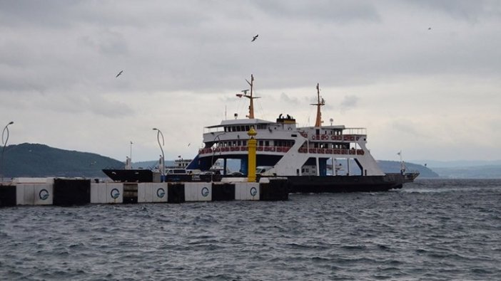Güney Marmara'da kar yağışı ve fırtına nedeniyle feribot seferleri yapılmayacak