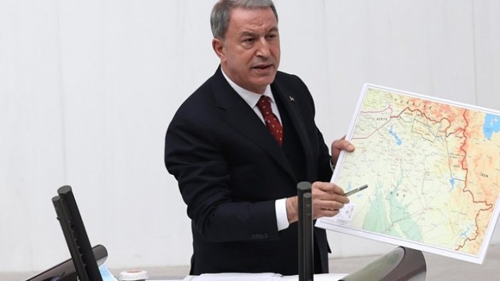 Bakan Akar TBMM'de konuştu