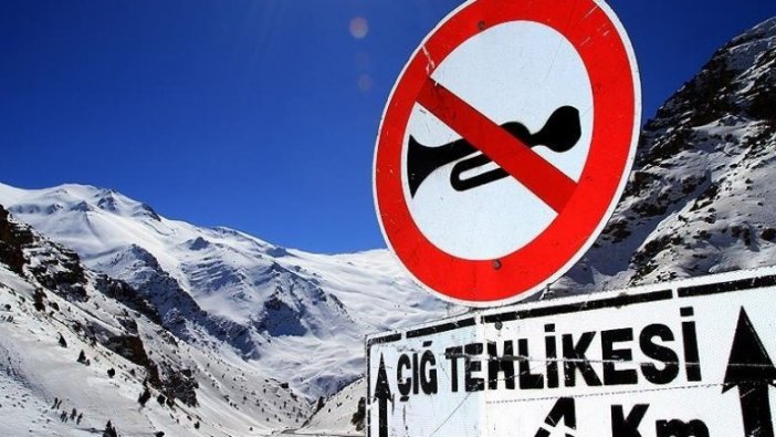 Dört il için çığ, buzlanma ve don uyarısı