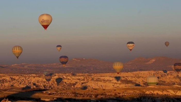 Türkiye'nin en romantik yeri "Kapadokya"