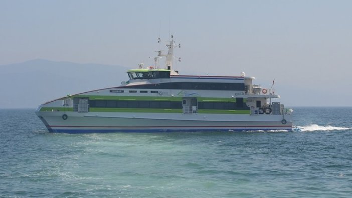 Bursa-İstanbul deniz otobüsü seferleri iptal oldu