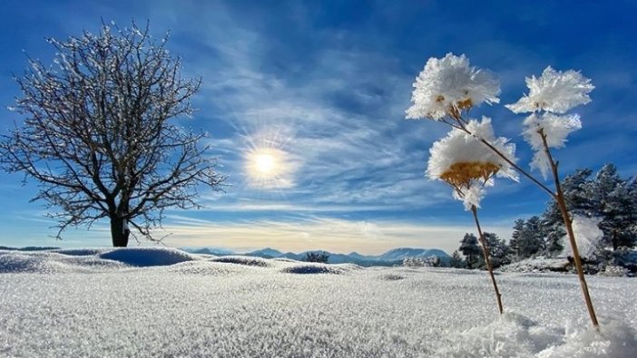 Dözt il için buzlanma ve don uyarısı