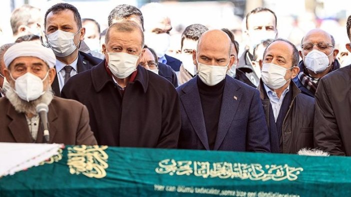 İçişleri Bakanı Soylu'nun annesi Servet Soylu son yolculuğuna uğurlandı