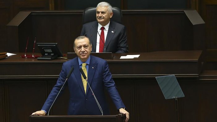 Erdoğan, AKP grubunda konuştu