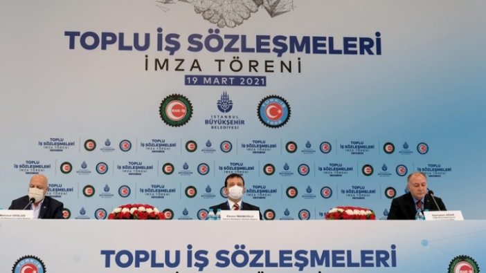 İBB'de toplu iş sözleşmesi imzalandı