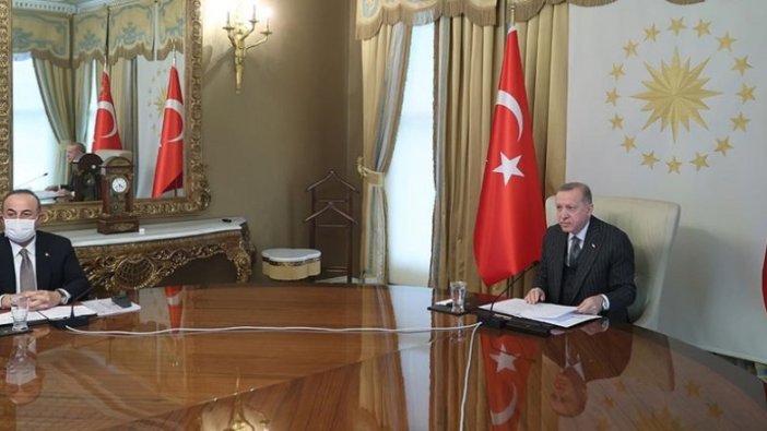 Cumhurbaşkanı Erdoğan AB yönetimiyle görüştü