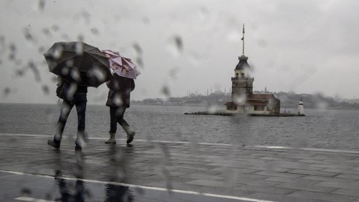 Marmara Bölgesi'nde öğleden sonra aralıklı yağmur bekleniyor