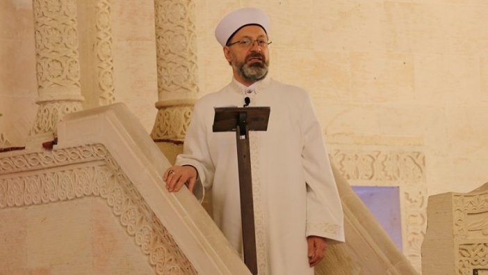 Ali Erbaş'tan korona virüs hutbesi