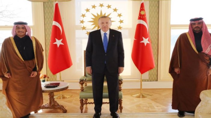 Erdoğan Katar Dışişleri Bakanı ile görüştü