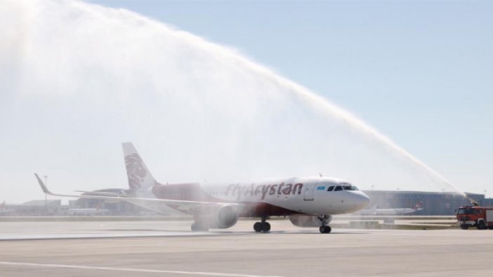 Sabiha Gökçen’den Kazakistan uçuşları başladı
