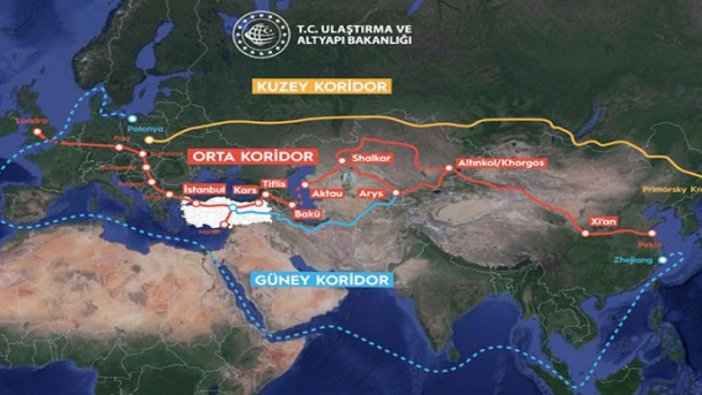 Karaismailoğlu: En uygun rota 'Orta Koridor'