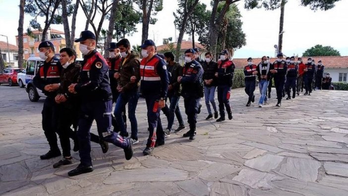 Aydın ve Muğla'da suç örgütüne yönelik operasyonda 16 şüpheli yakalandı