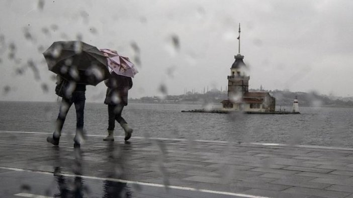 Marmara'nın genelinde aralıklı yağmur bekleniyor