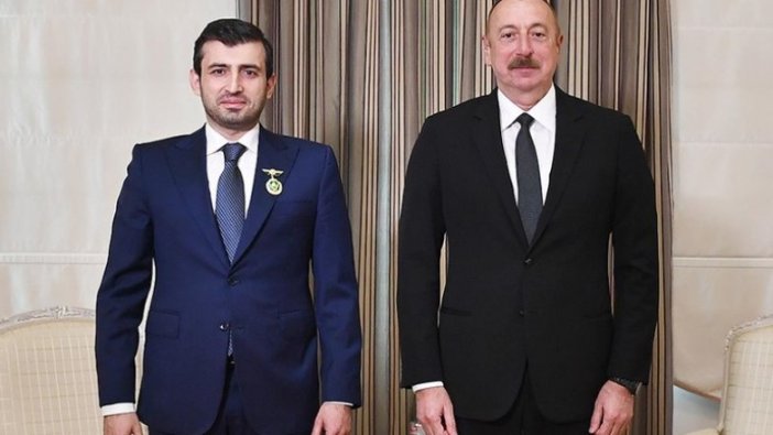 Aliyev'den Selçuk Bayraktar'a Karabağ Nişanı