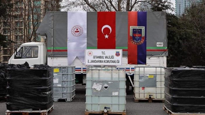 İstanbul'da uyuşturucu yapımında kullanılan 9 ton sıvı asetik anhidrit ele geçirildi