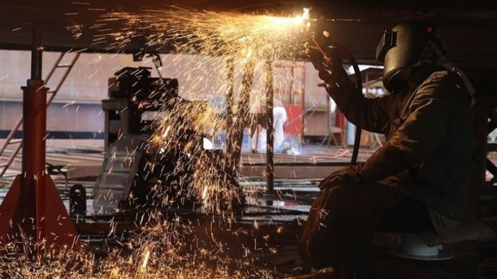 Sanayi üretim endeksi yüzde 8,8 yükseldi