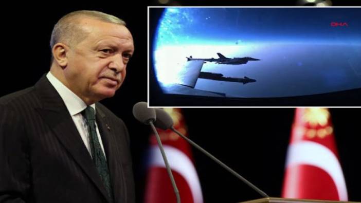 Erdoğan: Bozdoğan, ilk atışta hedefi tam isabetle vurdu