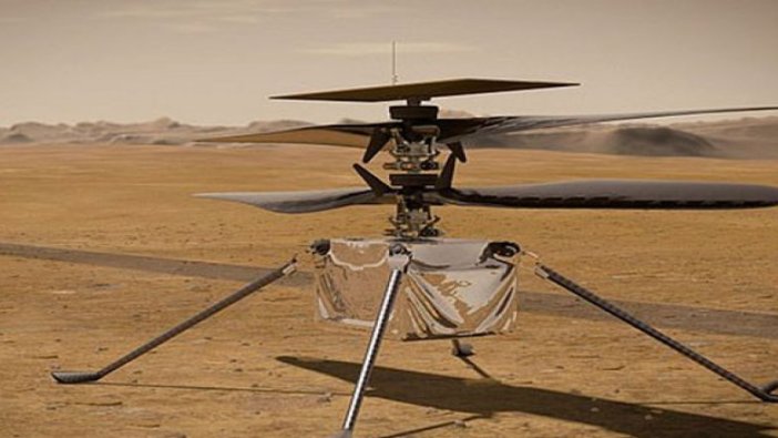 Mars'ta ilk helikopter uçuşu gerçekleşti