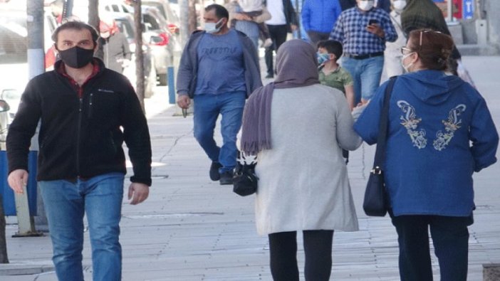 Doğu'da vaka sayısı artan ve azalan iller