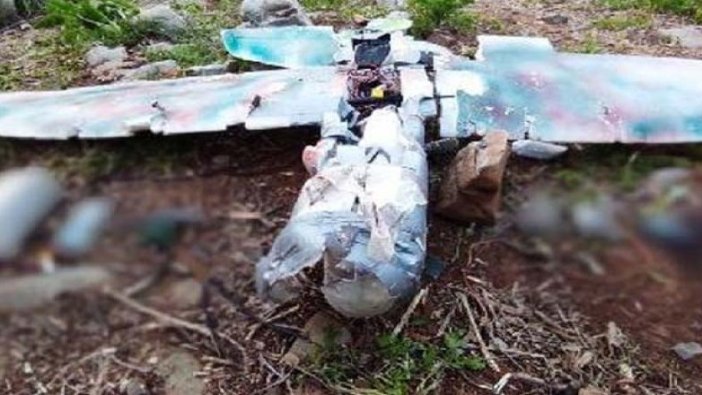 PKK'nın maket uçağı düşürüldü